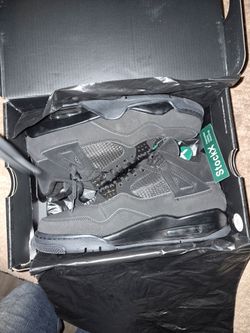 Jordan retro 4 black cat size 12 men