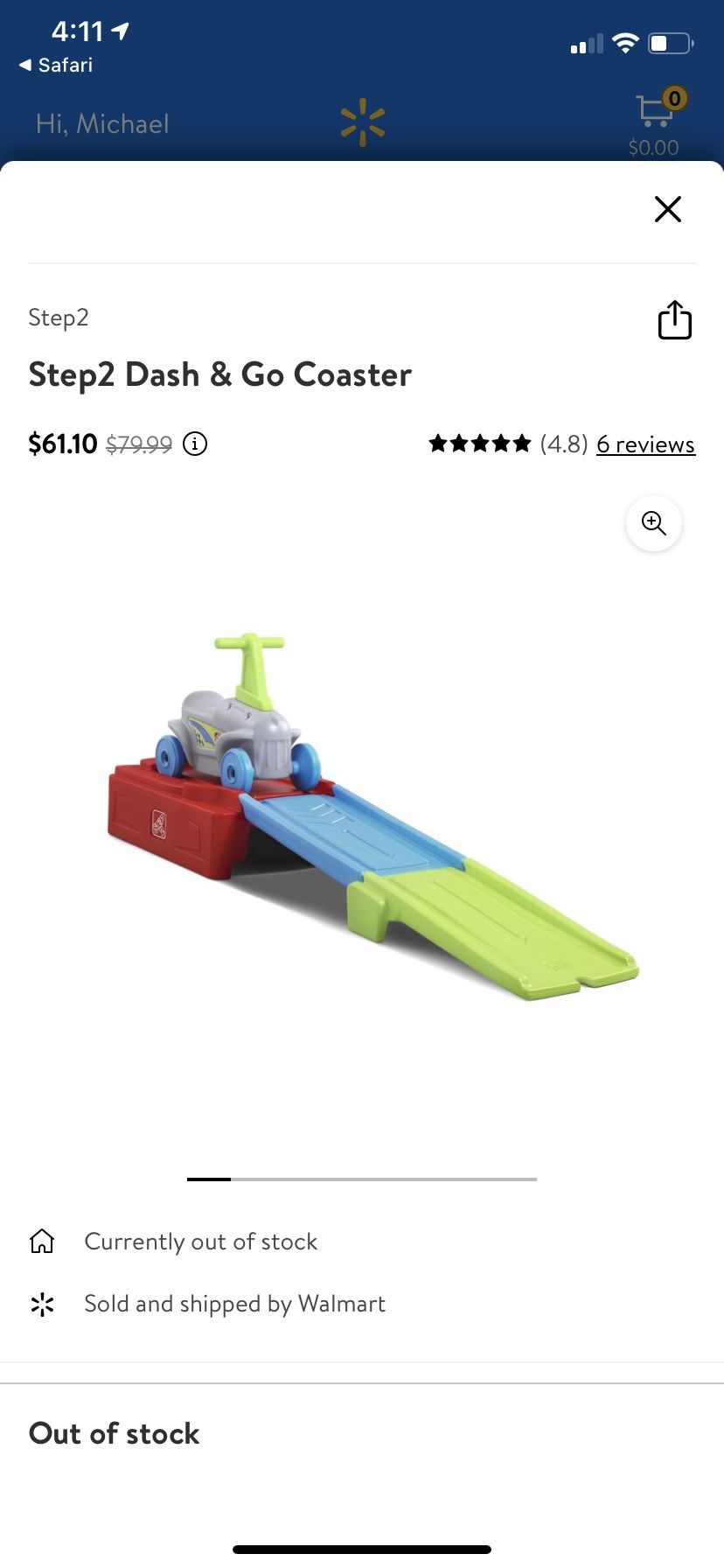 Step2 Dash And Go Roller Coaster