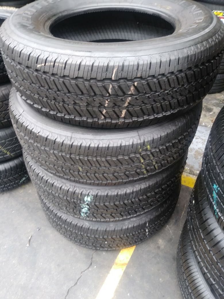 P245 /70 /17 GENERAL AMERITRAC $280.00 CASH