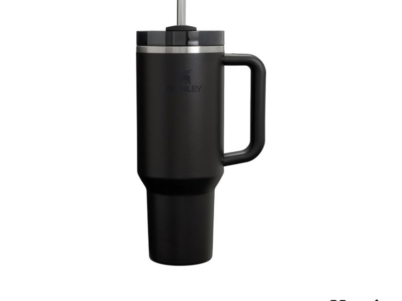 Stanley Quencher H2.0 Tumbler with Handle and Straw 40 oz | Flowstate 3-Position Lid | Cup Holder Compatible for Travel | Insulated Stainless Steel Cu
