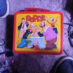 Popeye Lunchbox, 1980, $15