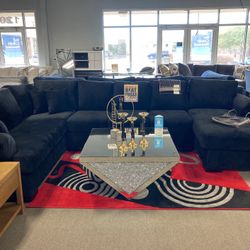 Sheek Black Sofa  Easy Finance 