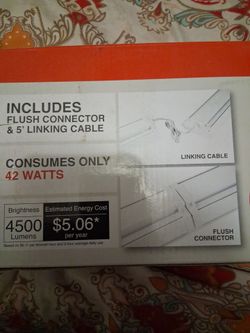 Lights and a clamp for fences