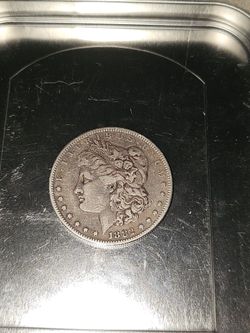 1882 S Mint Mark Silver Morgan