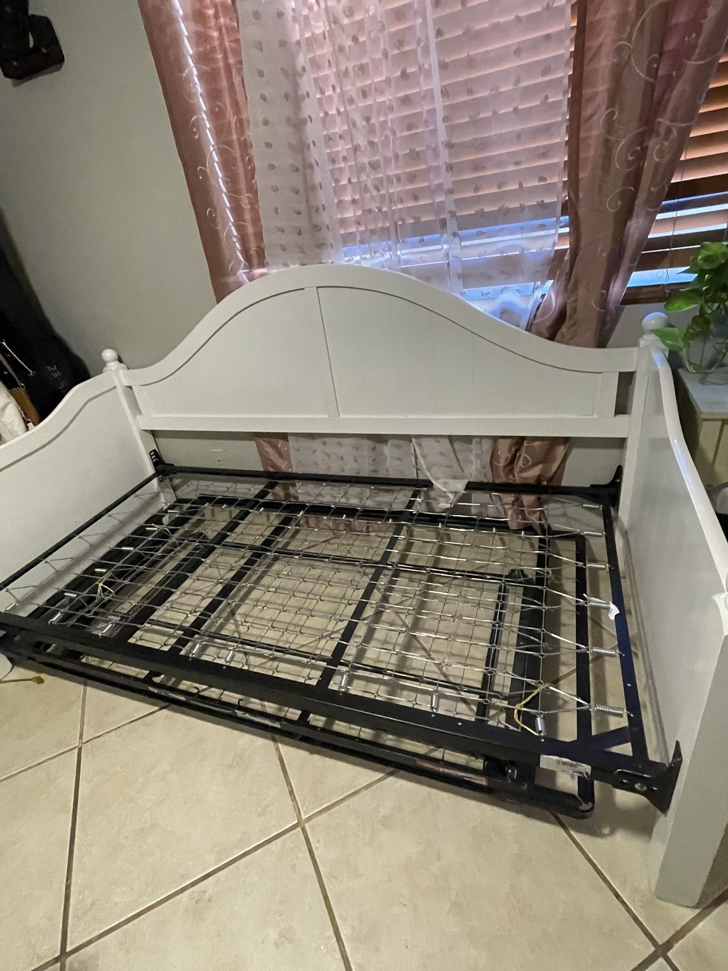 Twin Size Futon Bed (not Included Mattress)