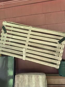 Vintage Primitive Wood Slat Lobster Trap