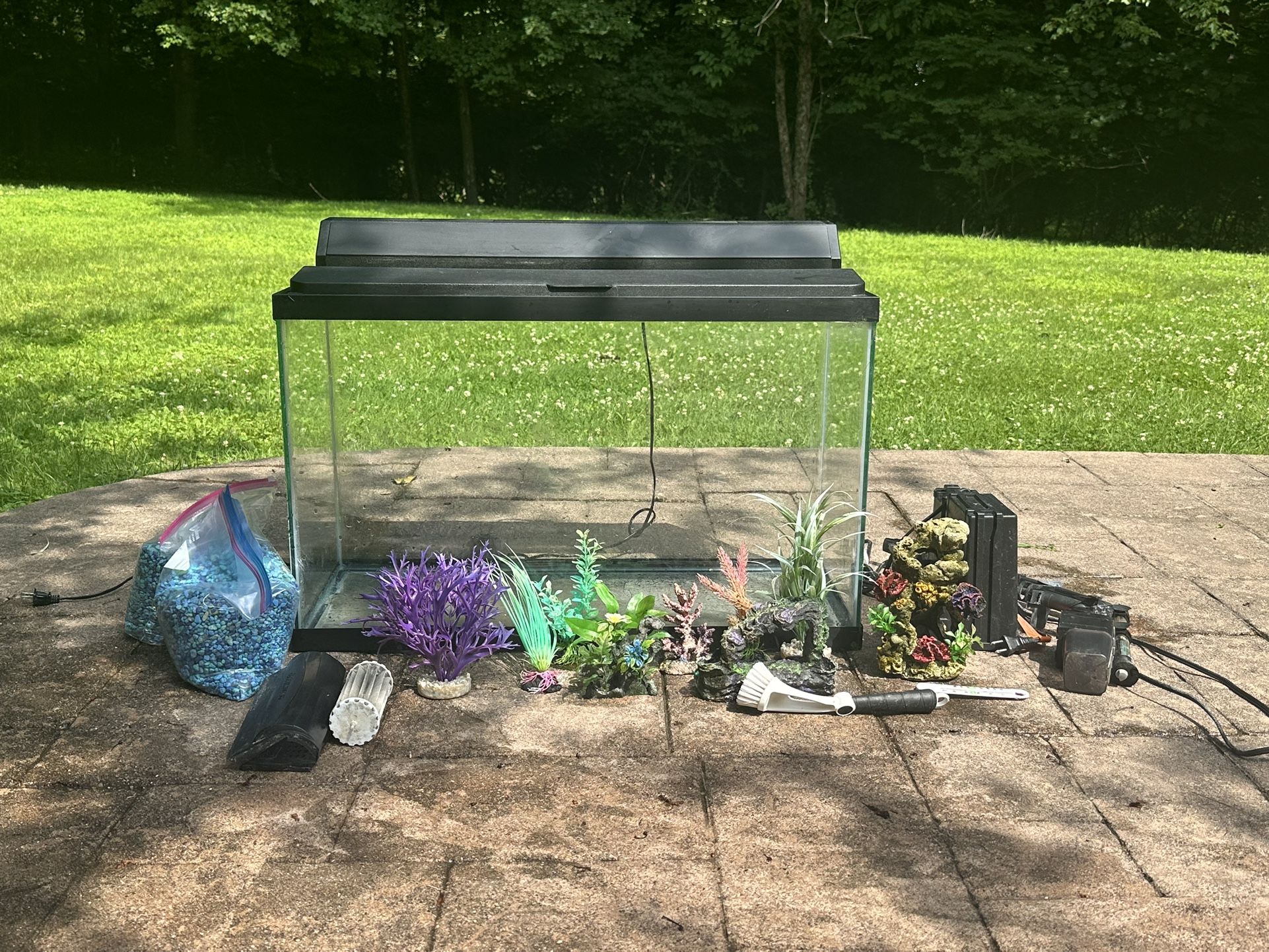 Fish Tank And Accessories