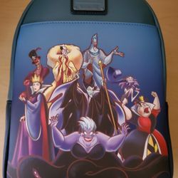 Loungefly Disney Villains Small Backpack 