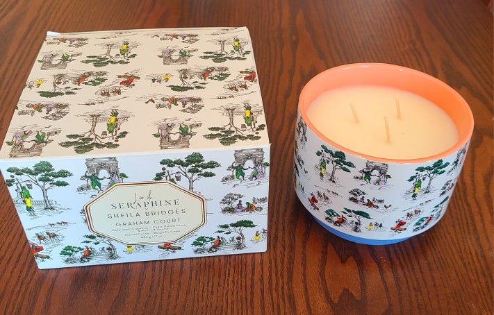 L'or de Seraphine 3 Wick Candle, New, Boxed 