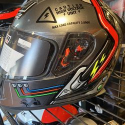 New Gun Metal Dot Motorcycle Helmet $120