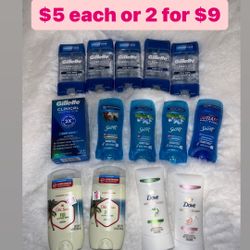 New Deodorant Men And Women Gillette Secret Dove Degree Ban Dry Spray