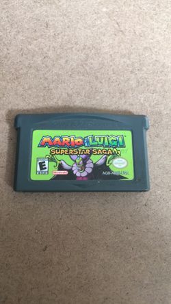 Mario & Luigi Super Star Saga gameboy advance