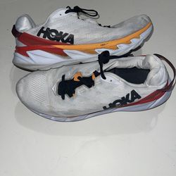Hoka One One Elevon 2 White Orange Red Running Shoes Sneakers Men's Size US 12  for Sale in Goodlettsvlle, TN - OfferUp