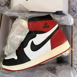 Jordan 1 Black Toe Reimagined Size 12 New