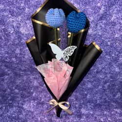 Crochet Flower Bouquet 