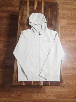 YoungLA Men's Cream Colored  Zip-up Hoodie.  Size Large.