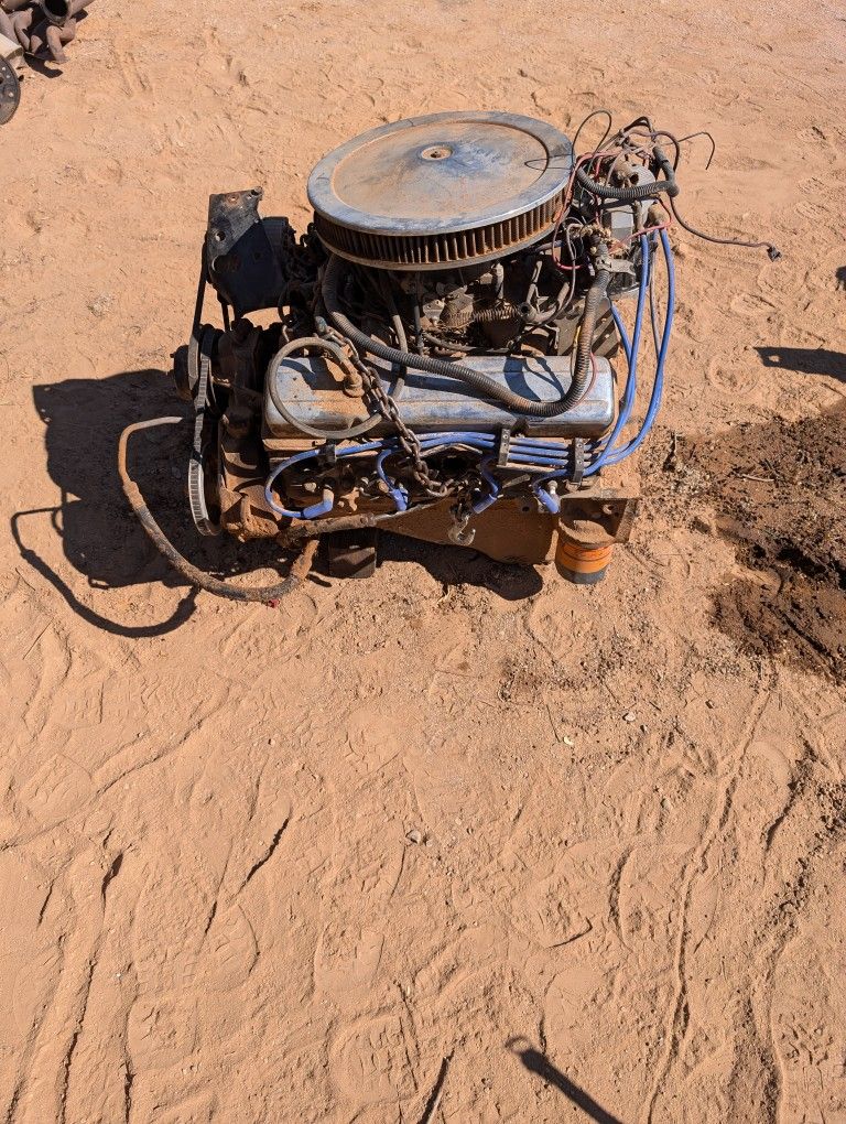 Chevy 305 Engine Out Of 77 Camaro