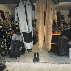 2 Bare diving suit and Henderson diving shoes