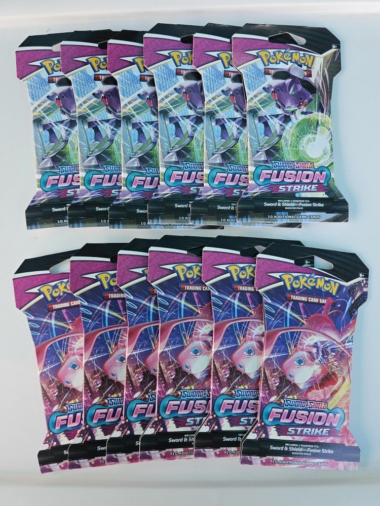 Fusion Strike Sleeved Packs - Pokemon 