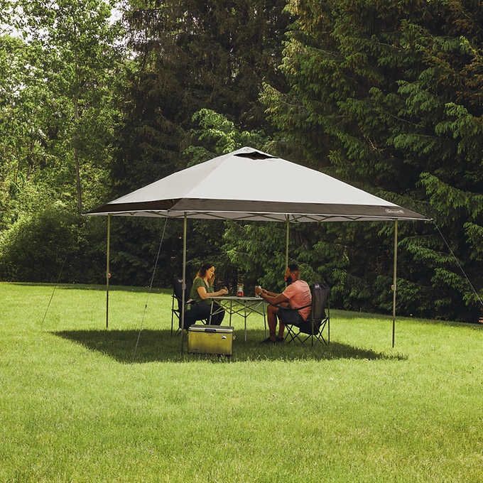 Coleman Canopy Black Silver From Costco