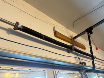 Garage door and springs