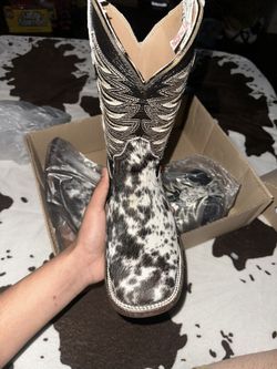 Cow Hide Boots