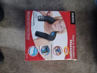 Neck And Shoulder Massager With Heat