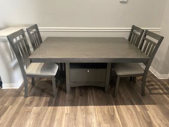 Grey dining table - must go in 3 weeks
