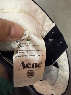 Acne Pants Size 52 European Size