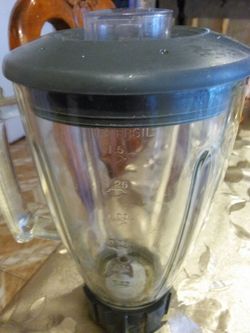 Glass jars for Black & Decker
