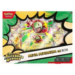 POKÉMON ASCENDED HEROES MEGA MEGANIUM EX BOX