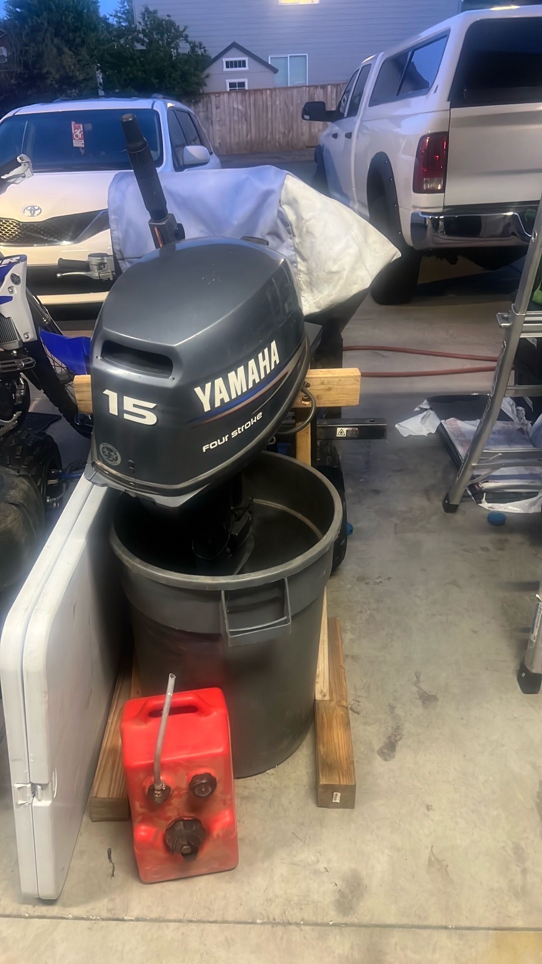 Yamaha 15 hp outboard motor