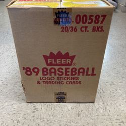 1989 Fleer Baseball Case Ripken Error Griffey Rookie