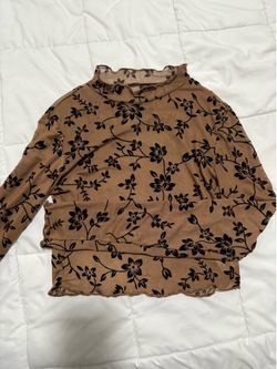 Sheer shein crop top