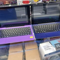 Excellent Gift 🎁 Item.  10" Screen Android Tablets With Keyboard Case Like Notebook.  Rca Rca