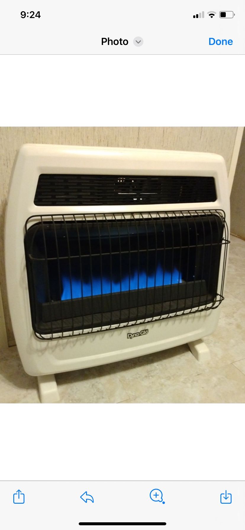 Lp Gas Heater