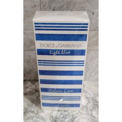 Dolce & Gabbana Women's Light Blue for Women - Italian Love, 3.3 oz Eau de Toilette Spray Perfume, New Sealed

