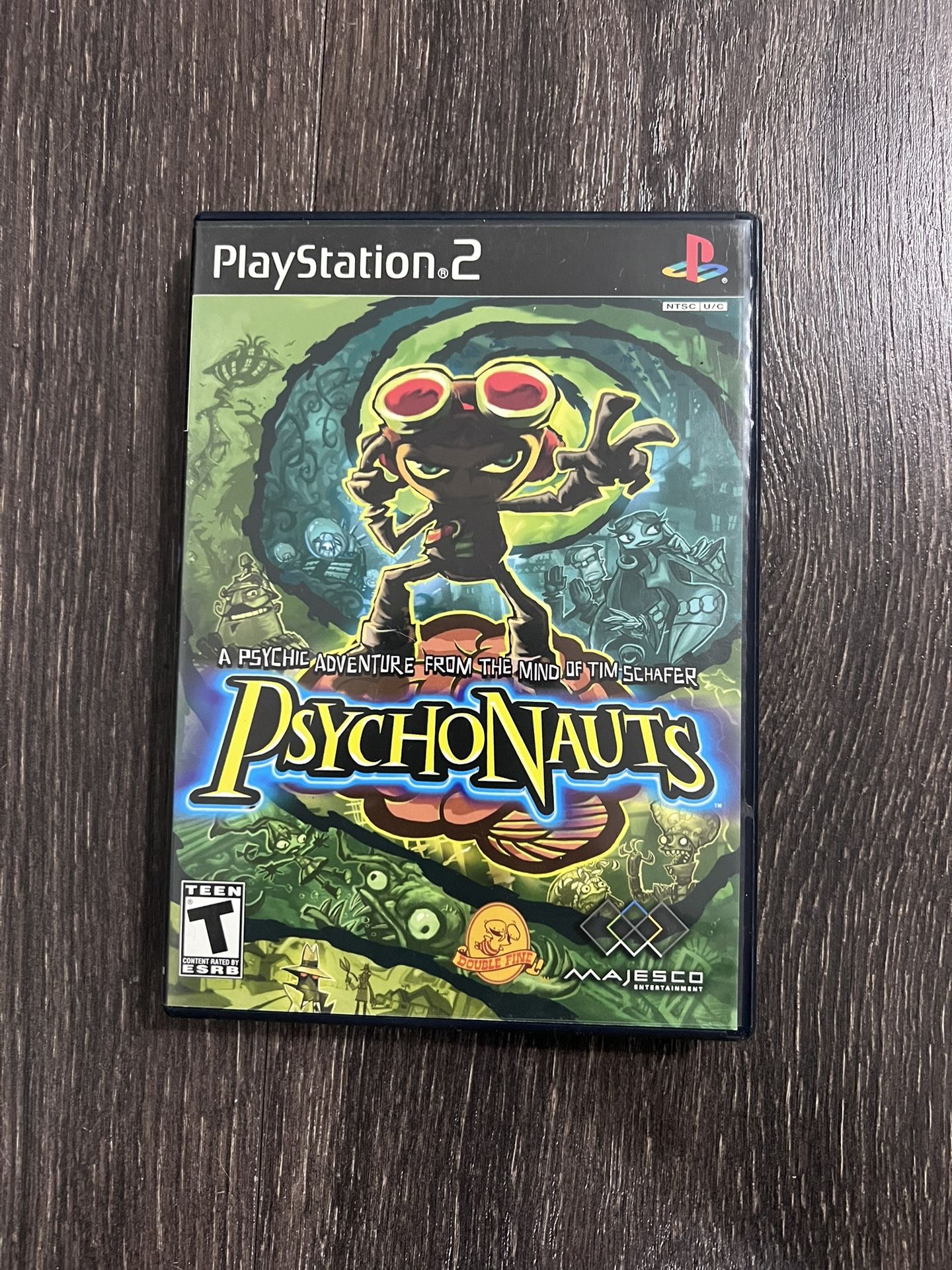 Psychonauts PS2 Black Label Complete w/ Manual
