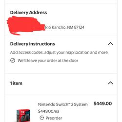 Nintendo Switch 2 Pre Order - Looking For Trade Offers