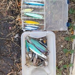 Old Fishing Surface Lures $5 To $10 Each