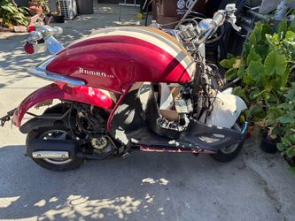 Moped motorcycle