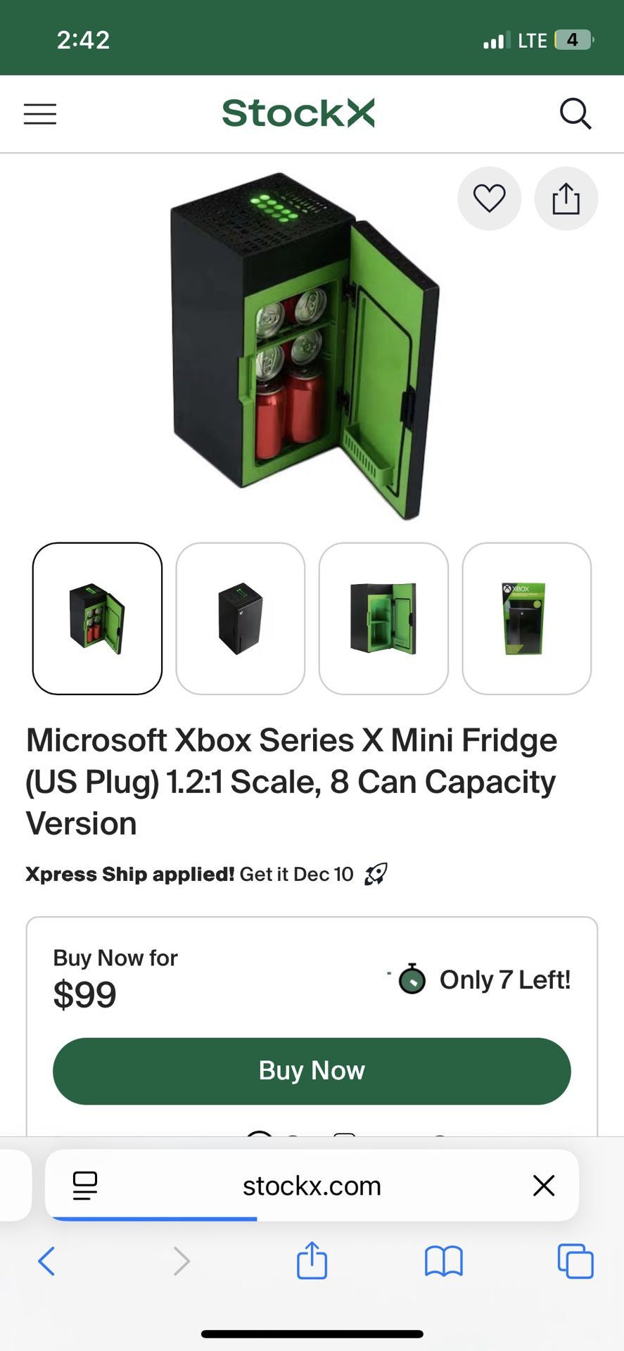 Xbox Mini Fridge