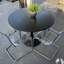 IKEA Docksta dining table and Tobias chair set