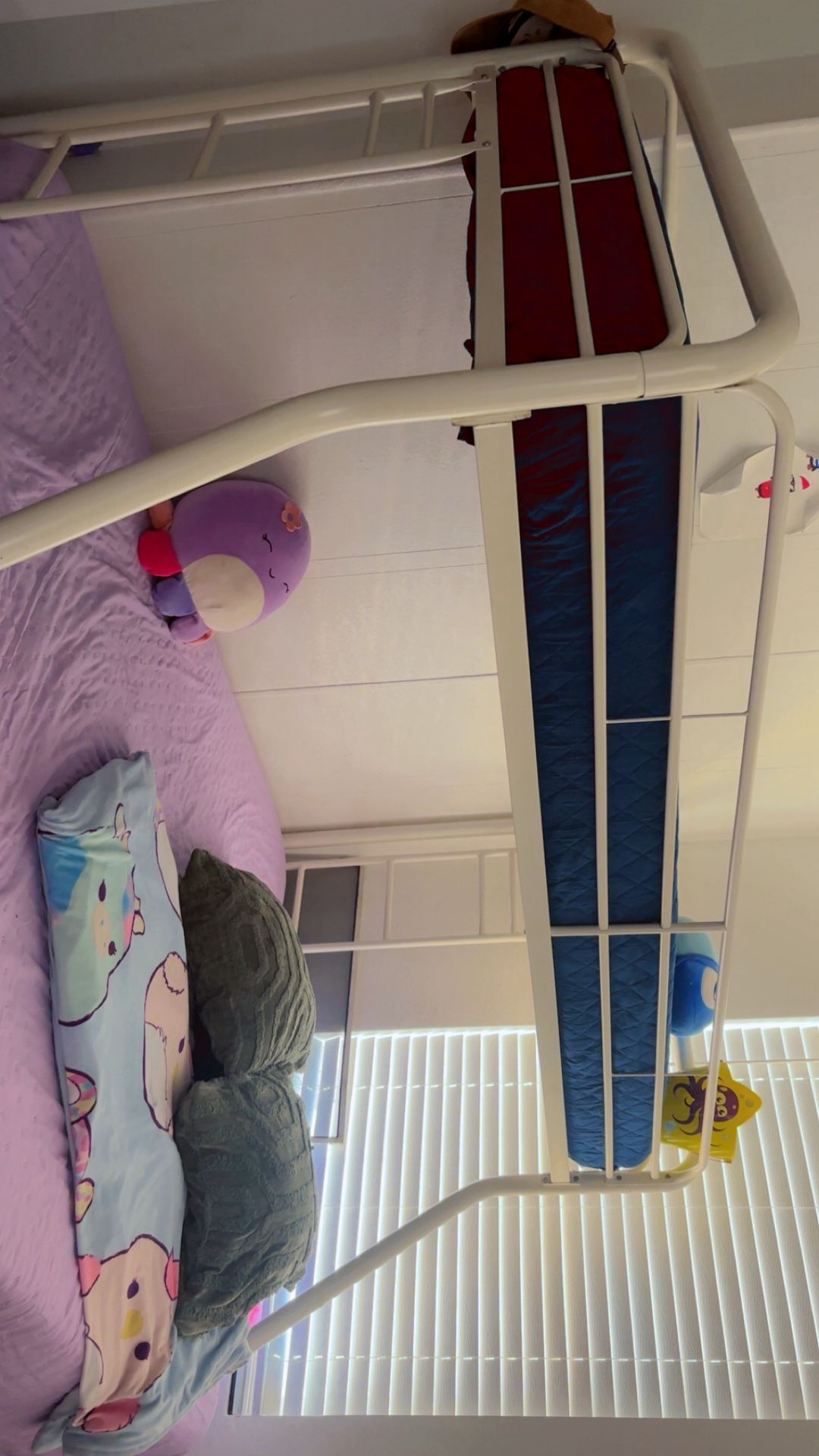 Twin Over Full Size Bunk Bed 