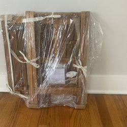 Acacia Solid Wood Coffee Table (Wayfair)