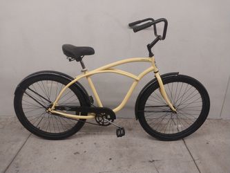 PHAT Cycles California USA Sea Wind 26" Single Speed Beach Cruiser Bike Comfort Bicycle