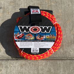 Brand New WOW 2k Boat Tow Rope