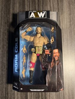 AEW Adam Cole Unmatched 7" inch Action Figure Series 10 #75 Wrestling Jazwares