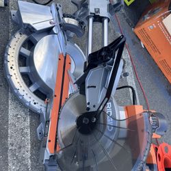 Ridgid 12” Dual Bevel Sliding Compound Miter Saw $350  (Financing Available) 