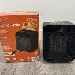 Soleil Digital Ceramic Personal Electric Heater